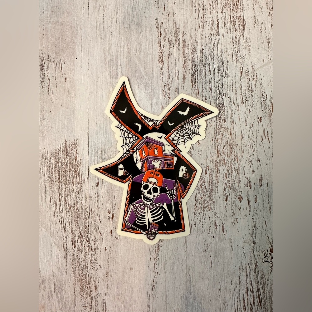 Dutch Bros Halloween Sticker